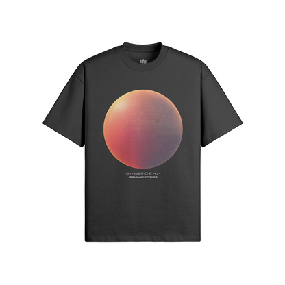 No.4011 | MANTRA GLOBES | OVERSIZED TEE | UNISEX | LIMITED EDITION