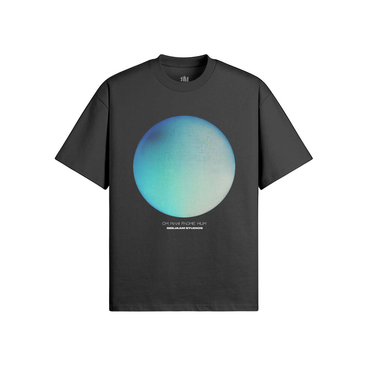 No.4021 | MANTRA GLOBES | OVERSIZED TEE | UNISEX | LIMITED EDITION