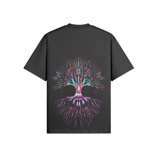 N°3006 | ARBRE DE L'APRÈS-VIE | UNISEXE | T-SHIRT SURDIMENSIONNÉ | ÉDITION LIMITÉE