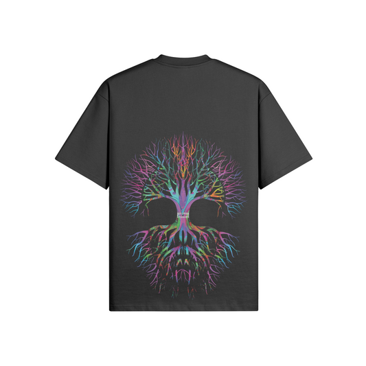 N°3007 | ARBRE DE L'APRÈS-VIE | UNISEXE | T-SHIRT SURDIMENSIONNÉ | ÉDITION LIMITÉE