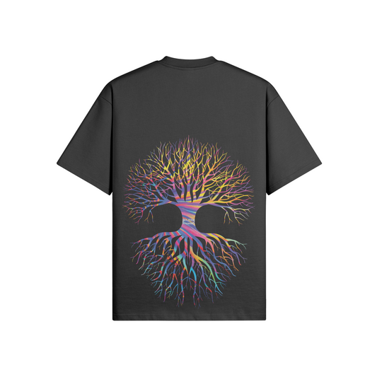 N°3004 | ARBRE DE L'APRÈS-VIE | UNISEXE | T-SHIRT SURDIMENSIONNÉ | ÉDITION LIMITÉE