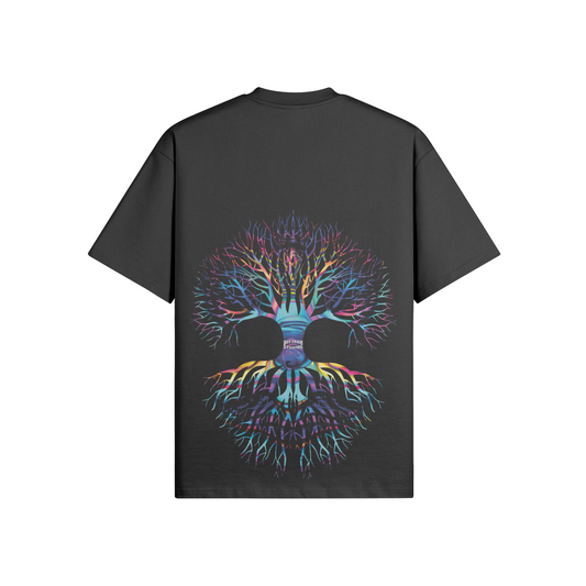 N°3012 | ARBRE DE L'APRÈS-VIE | UNISEXE | T-SHIRT SURDIMENSIONNÉ | ÉDITION LIMITÉE