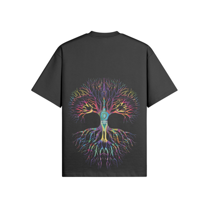 No.3015 | TREE OF AFTERLIFE | UNISEX | OVERSIZED TEE
