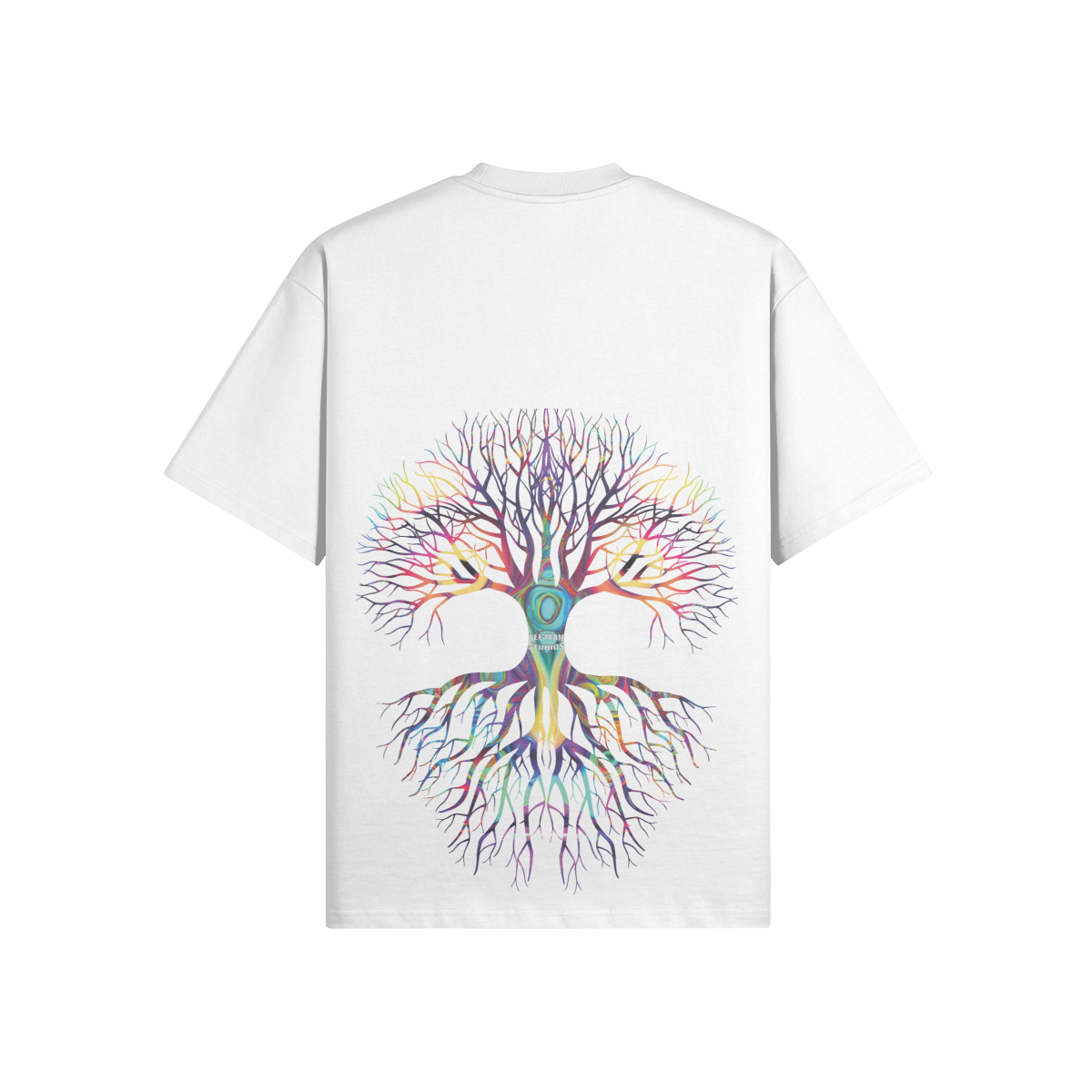 No.3015 | TREE OF AFTERLIFE | UNISEX | OVERSIZED TEE