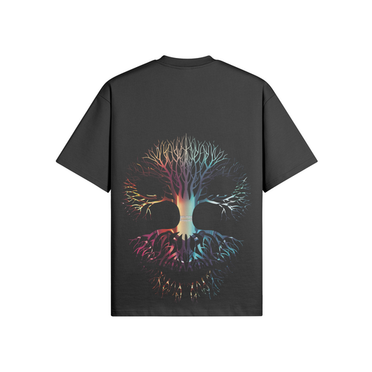 N°3018 | ARBRE DE L'APRÈS-VIE | UNISEXE | T-SHIRT SURDIMENSIONNÉ | ÉDITION LIMITÉE