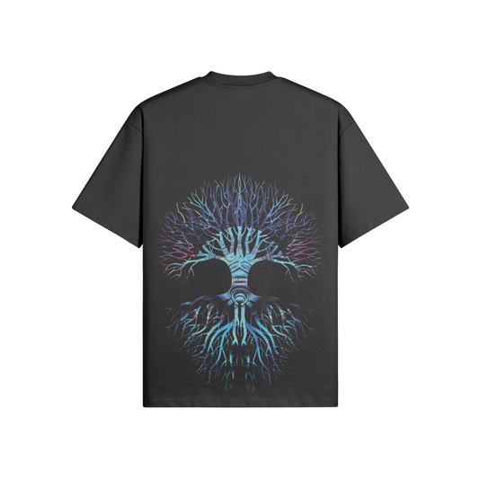 N°3020 | ARBRE DE L'APRÈS-VIE | UNISEXE | T-SHIRT SURDIMENSIONNÉ | ÉDITION LIMITÉE