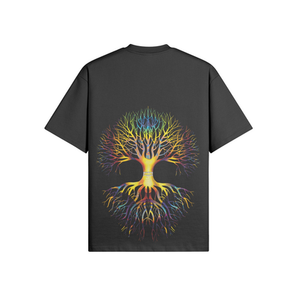 No.3021 | TREE OF AFTERLIFE | UNISEX | OVERSIZED TEE
