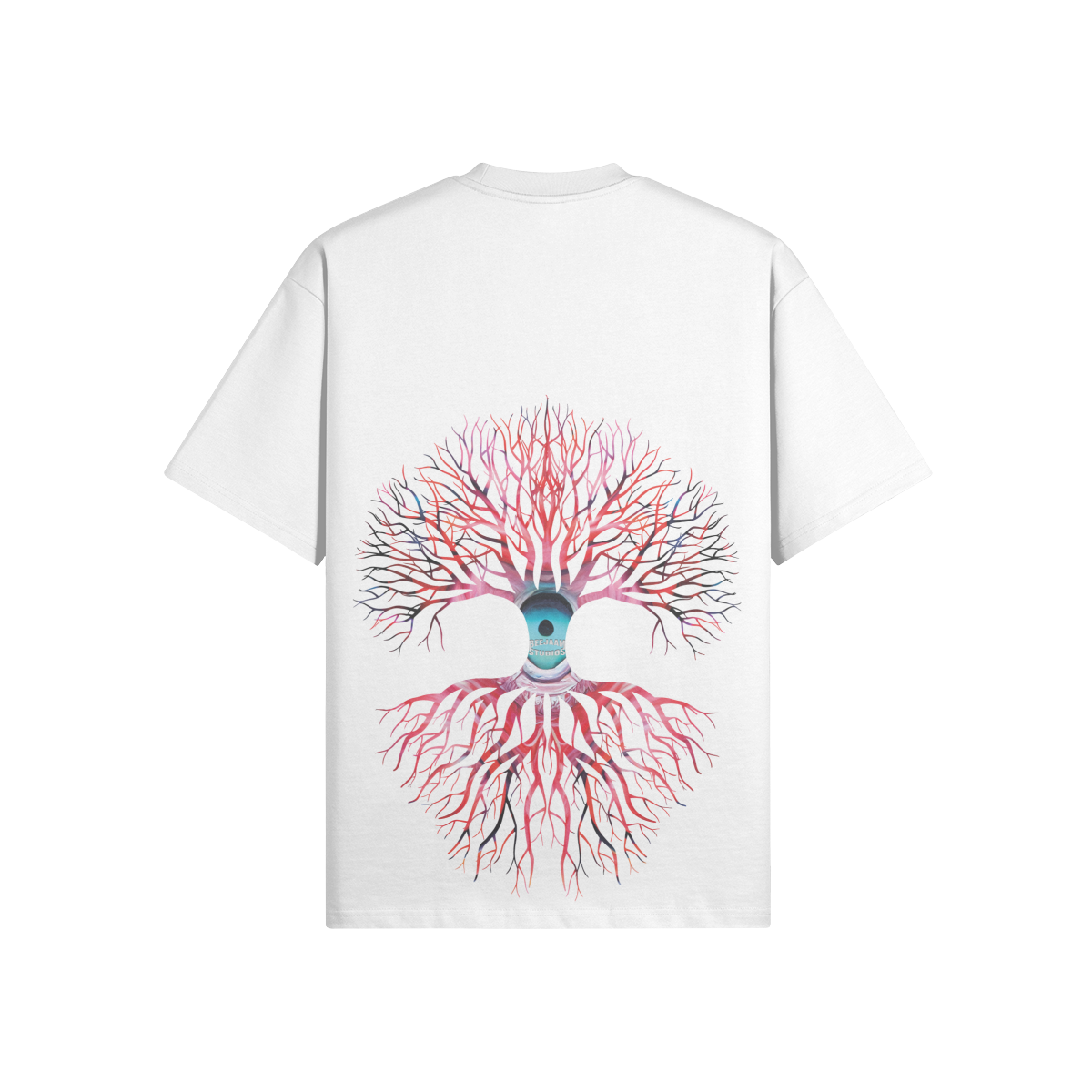 Nr. 3025 | BAUM DES JENSEITS | UNISEX | ÜBERGRÖSSE T-SHIRT 