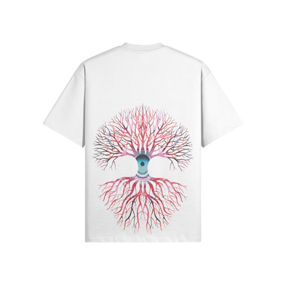 Nr. 3025 | BAUM DES JENSEITS | UNISEX | ÜBERGRÖSSE T-SHIRT 