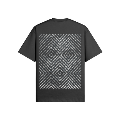 No.2033 | LIVING SQUARES | UNISEX | OVERSIZED TEE | LIMITED EDITION