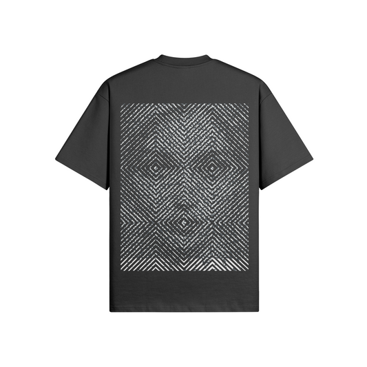 No.2033 | LIVING SQUARES | UNISEX | OVERSIZED TEE | LIMITED EDITION