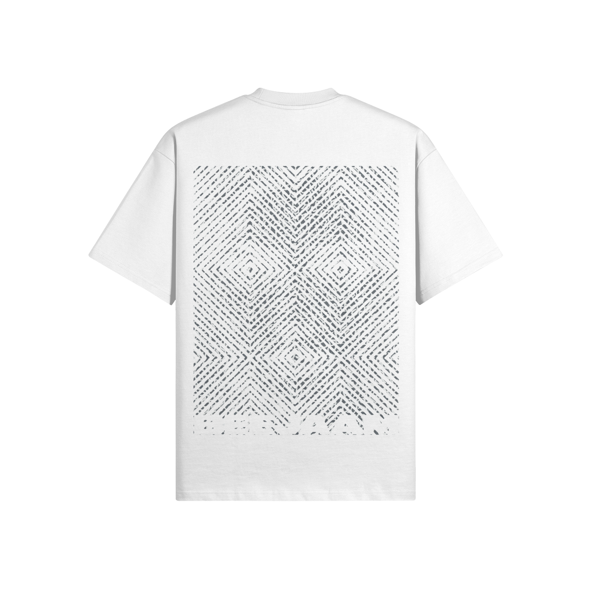 No.2033 | LIVING SQUARES | UNISEX | OVERSIZED TEE | LIMITED EDITION