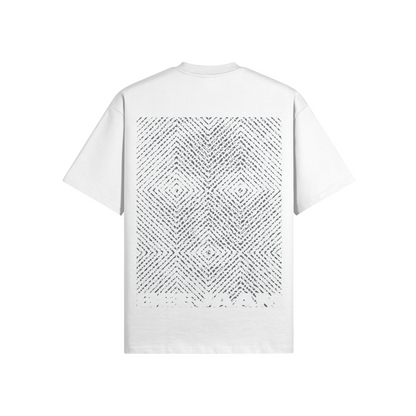 No.2033 | LIVING SQUARES | UNISEX | OVERSIZED TEE | LIMITED EDITION