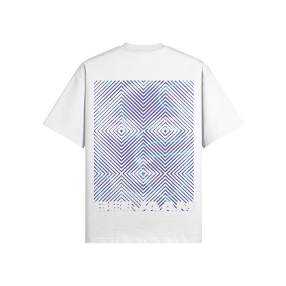 No.2032 | LIVING SQUARES | UNISEX | OVERSIZED TEE | LIMITED EDITION