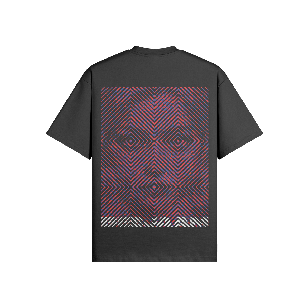No.2031 | LIVING SQUARES | UNISEX | OVERSIZED TEE | LIMITED EDITION
