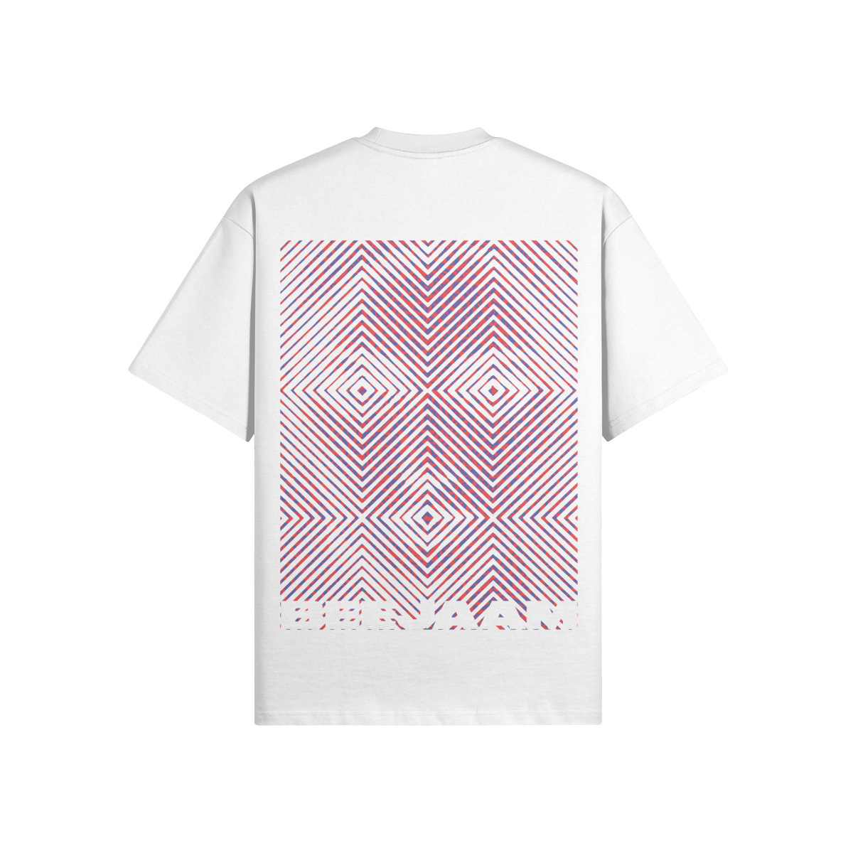 No.2031 | LIVING SQUARES | UNISEX | OVERSIZED TEE | LIMITED EDITION