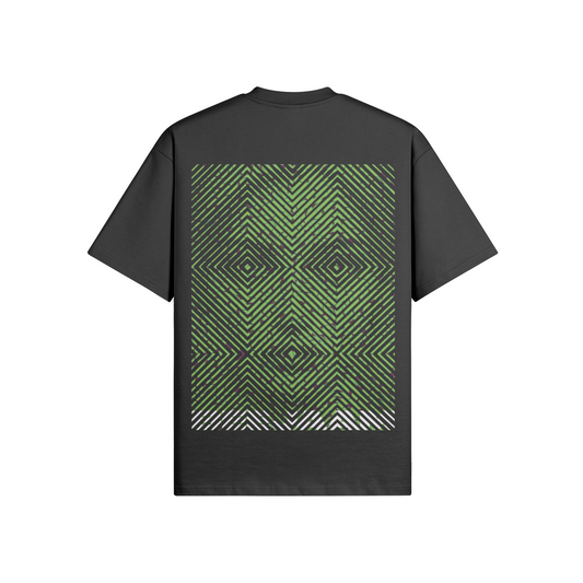 No.2029 | LIVING SQUARES | UNISEX | OVERSIZED TEE | LIMITED EDITION