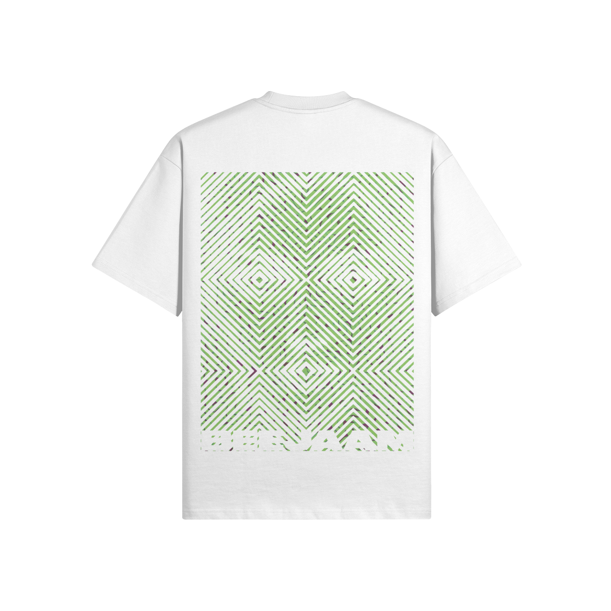 No.2029 | LIVING SQUARES | UNISEX | OVERSIZED TEE | LIMITED EDITION