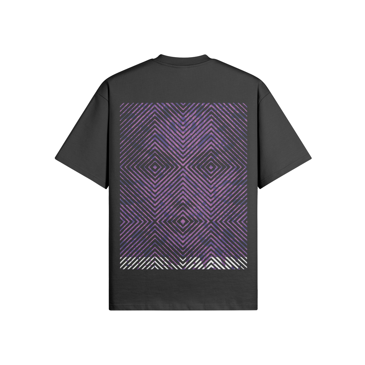 No.2028 | LIVING SQUARES | UNISEX | OVERSIZED TEE | LIMITED EDITION
