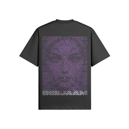 No.2028 | LIVING SQUARES | UNISEX | OVERSIZED TEE | LIMITED EDITION