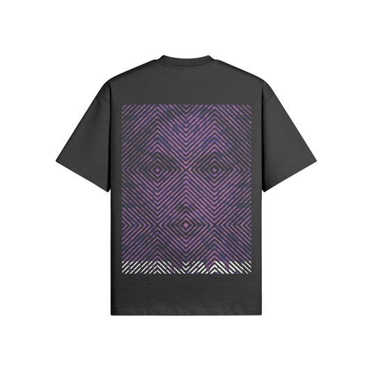 No.2028 | LIVING SQUARES | UNISEX | OVERSIZED TEE | LIMITED EDITION