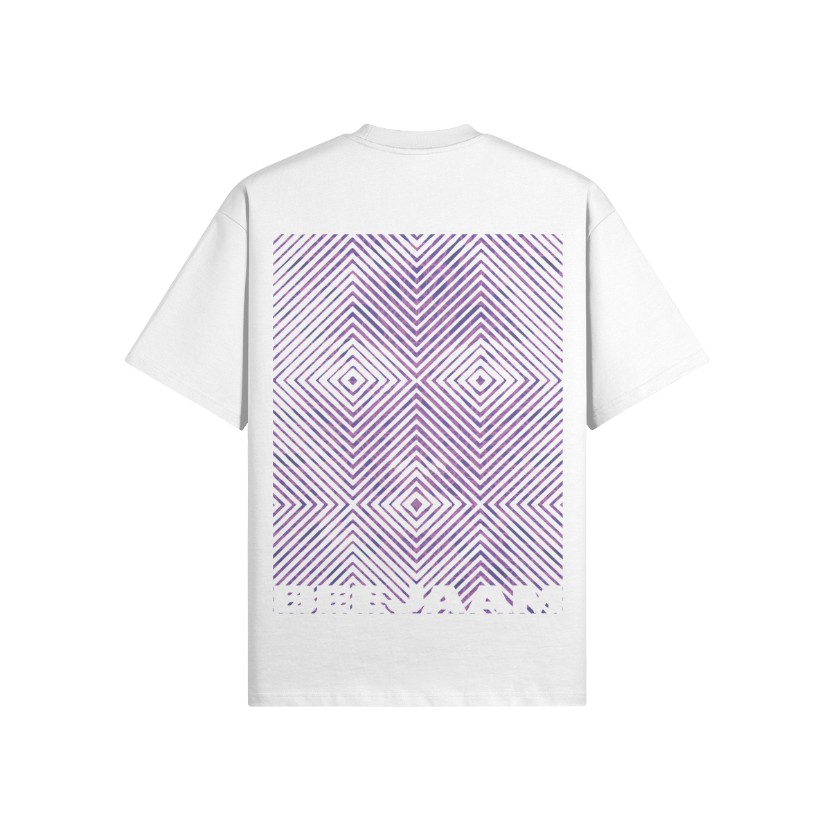 No.2028 | LIVING SQUARES | UNISEX | OVERSIZED TEE | LIMITED EDITION
