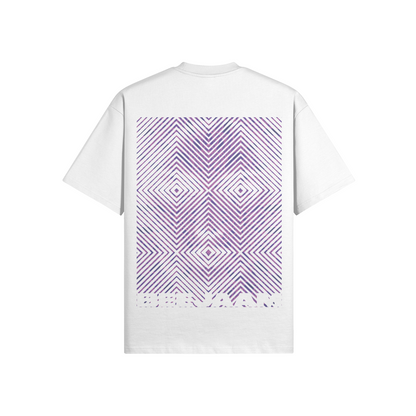 No.2028 | LIVING SQUARES | UNISEX | OVERSIZED TEE | LIMITED EDITION
