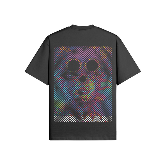 No.2025 | LIVING SQUARES | UNISEX | OVERSIZED TEE | LIMITED EDITION