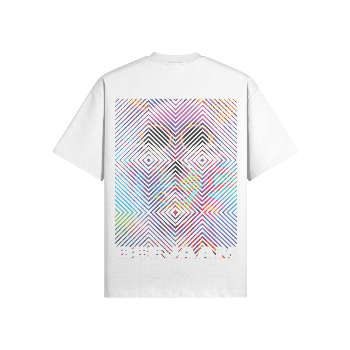 No.2025 | LIVING SQUARES | UNISEX | OVERSIZED TEE | LIMITED EDITION