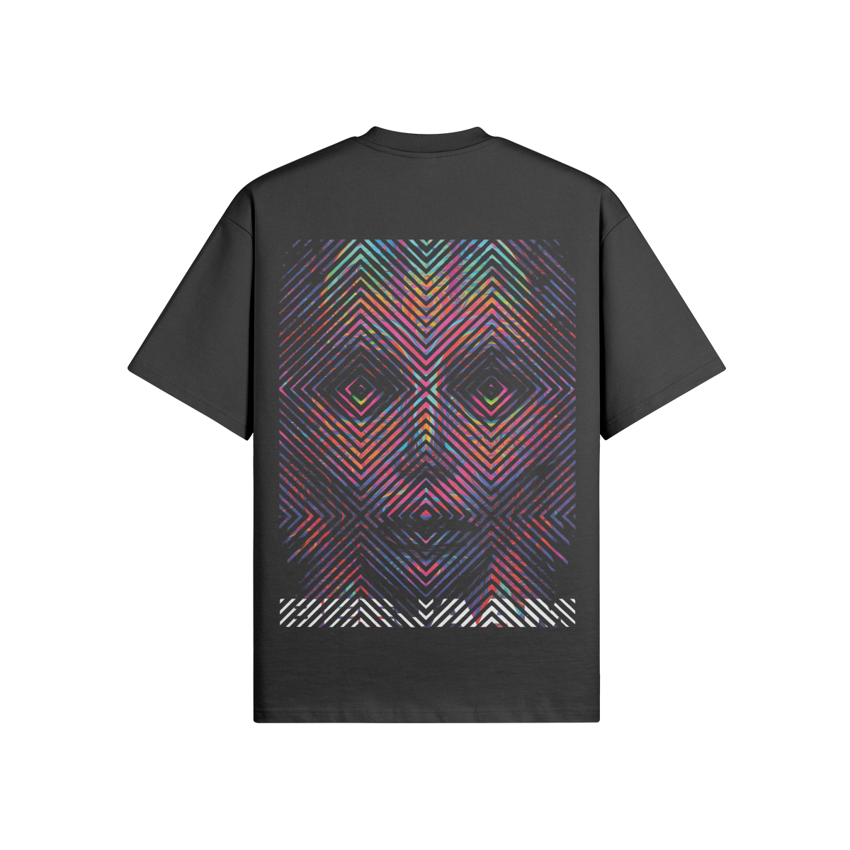 No.2024 | LIVING SQUARES | UNISEX | OVERSIZED TEE | LIMITED EDITION