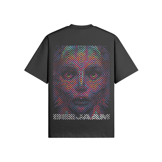 No.2024 | LIVING SQUARES | UNISEX | OVERSIZED TEE | LIMITED EDITION