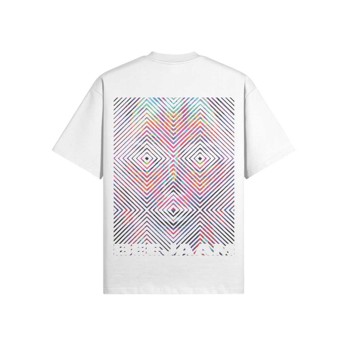 No.2024 | LIVING SQUARES | UNISEX | OVERSIZED TEE | LIMITED EDITION