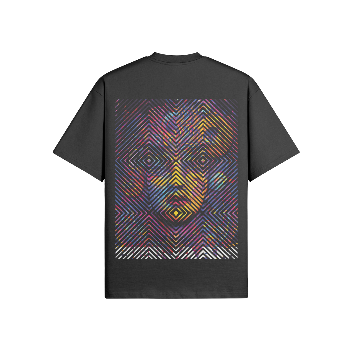 No.2015 | LIVING SQUARES | UNISEX | OVERSIZED TEE | LIMITED EDITION