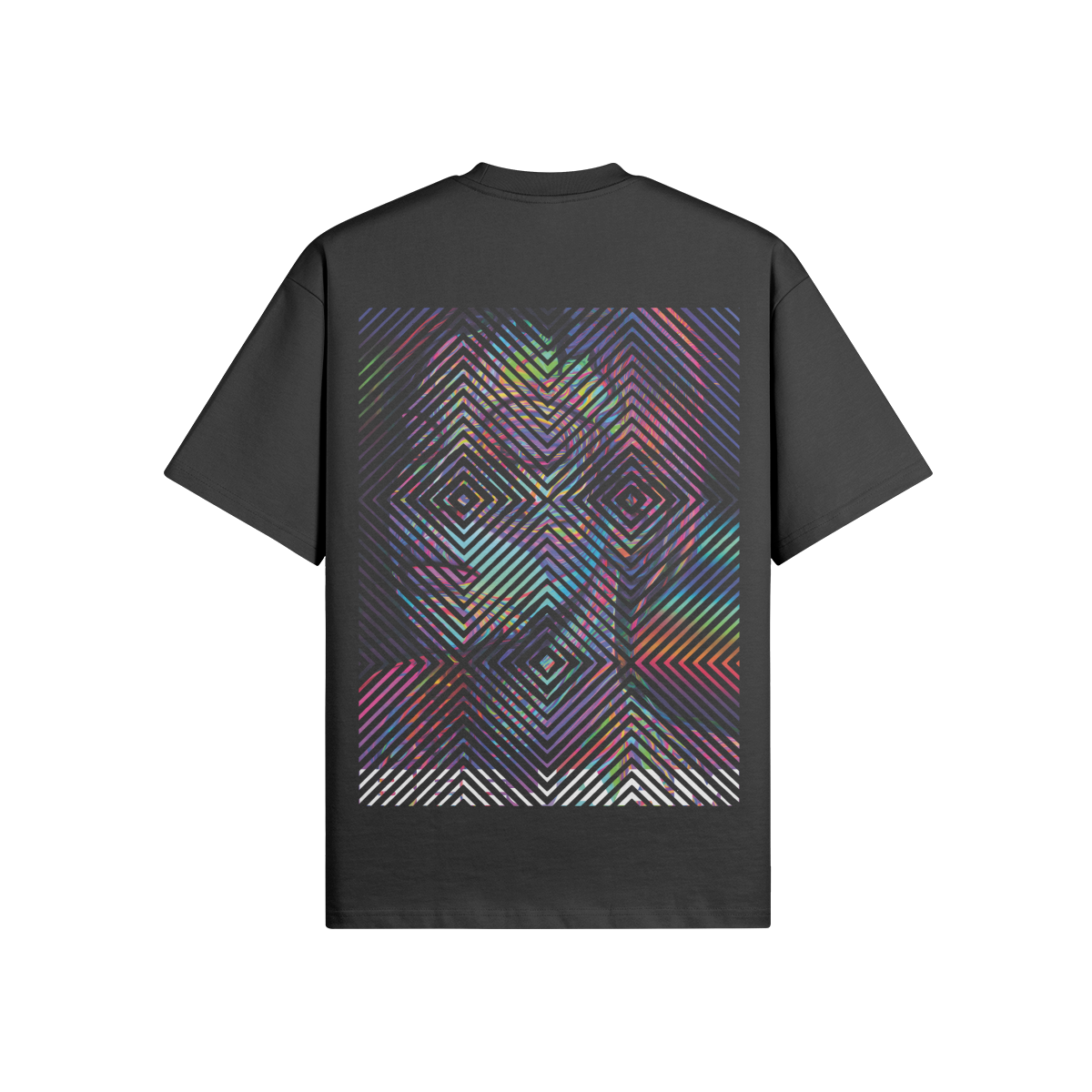 No.2014 | LIVING SQUARES | UNISEX | OVERSIZED TEE | LIMITED EDITION