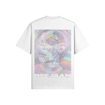 No.2014 | LIVING SQUARES | UNISEX | OVERSIZED TEE | LIMITED EDITION