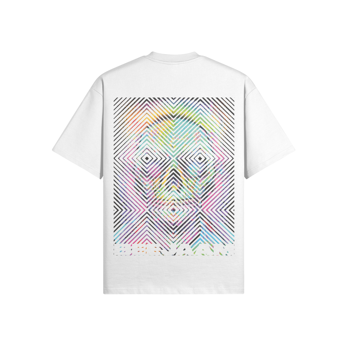 No.2011 | LIVING SQUARES | UNISEX | OVERSIZED TEE | LIMITED EDITION