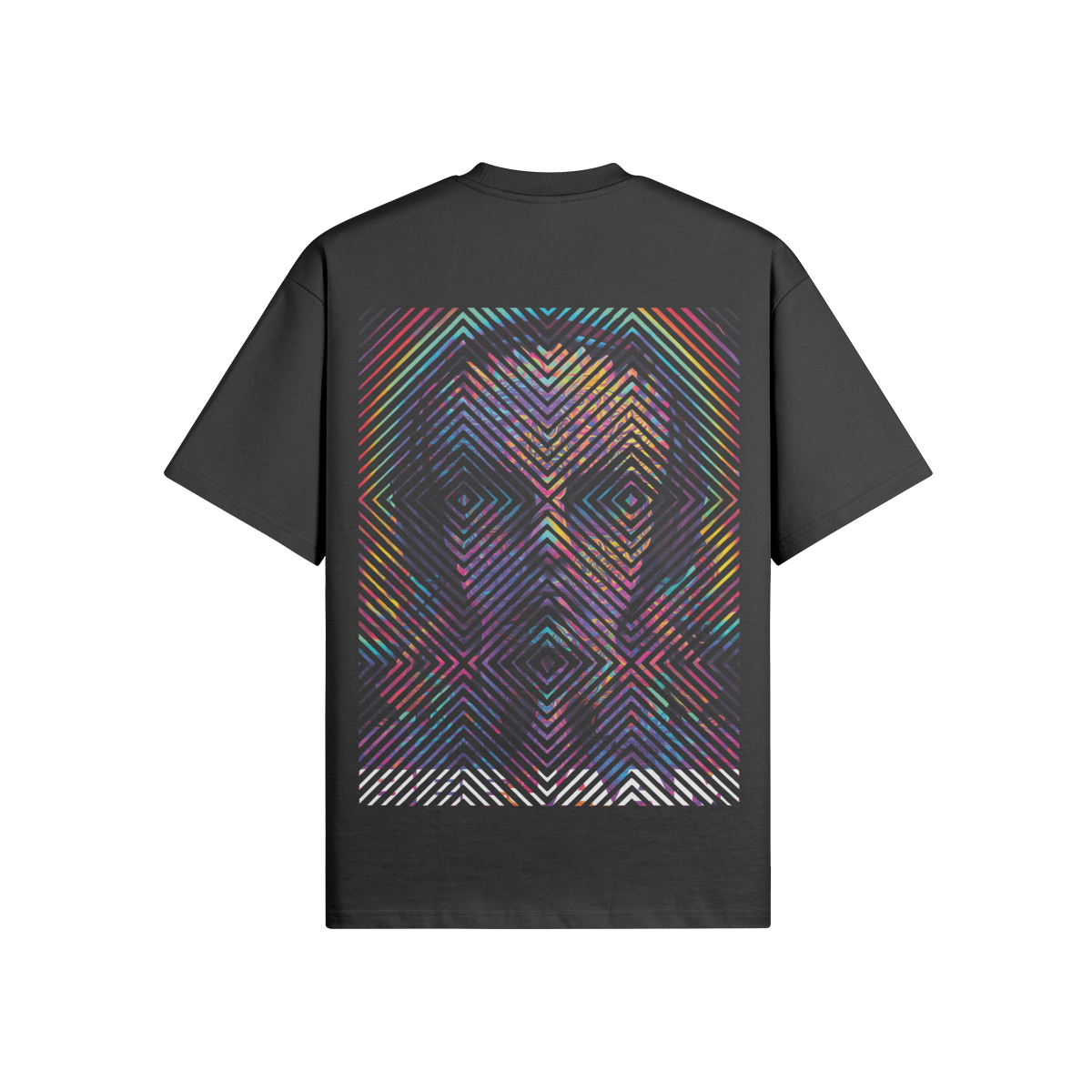 No.2010 | LIVING SQUARES | UNISEX | OVERSIZED TEE | LIMITED EDITION