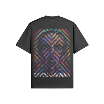 No.2010 | LIVING SQUARES | UNISEX | OVERSIZED TEE | LIMITED EDITION