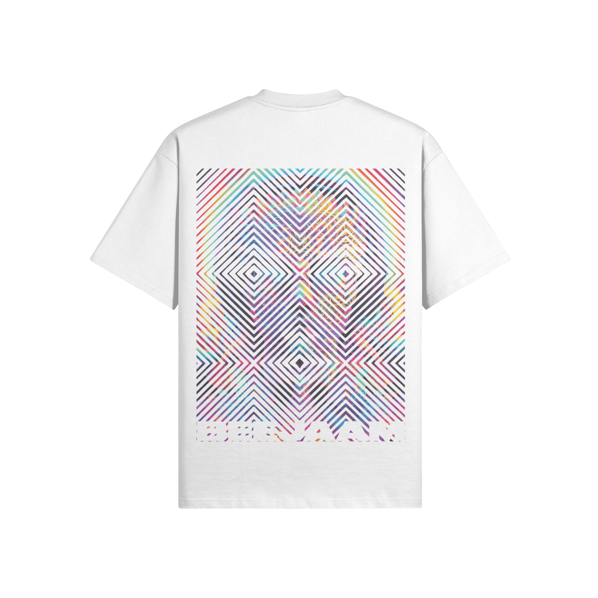 No.2010 | LIVING SQUARES | UNISEX | OVERSIZED TEE | LIMITED EDITION