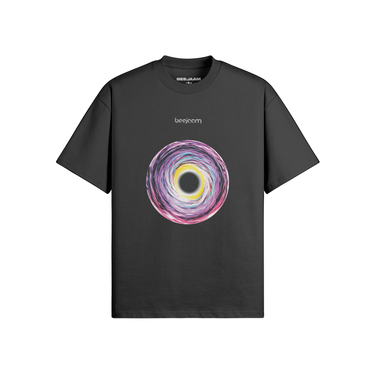 N°6000 | CERCLE D'AURA | T-SHIRT SURDIMENSIONNÉ | UNISEXE | ÉDITION LIMITÉE