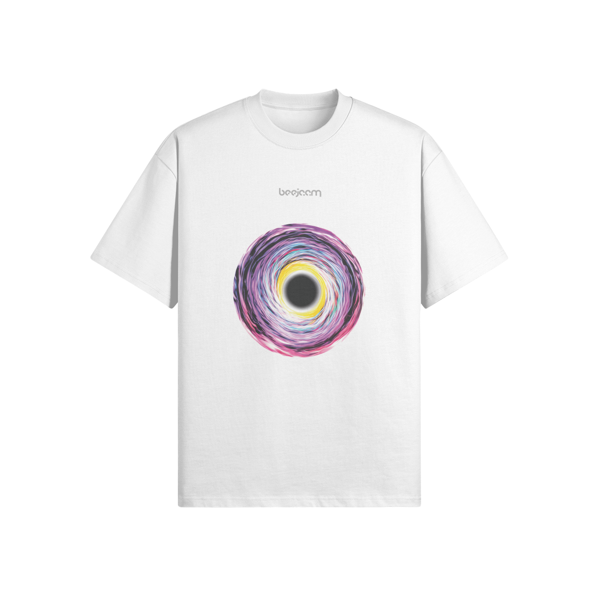 N°6000 | CERCLE D'AURA | T-SHIRT SURDIMENSIONNÉ | UNISEXE | ÉDITION LIMITÉE
