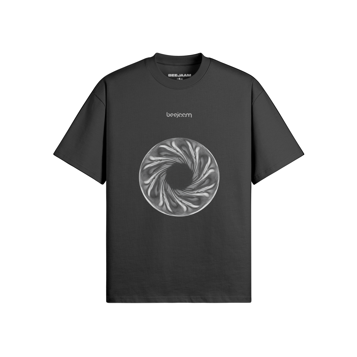 N°6005 | CERCLE D'AURA | T-SHIRT SURDIMENSIONNÉ | UNISEXE | ÉDITION LIMITÉE
