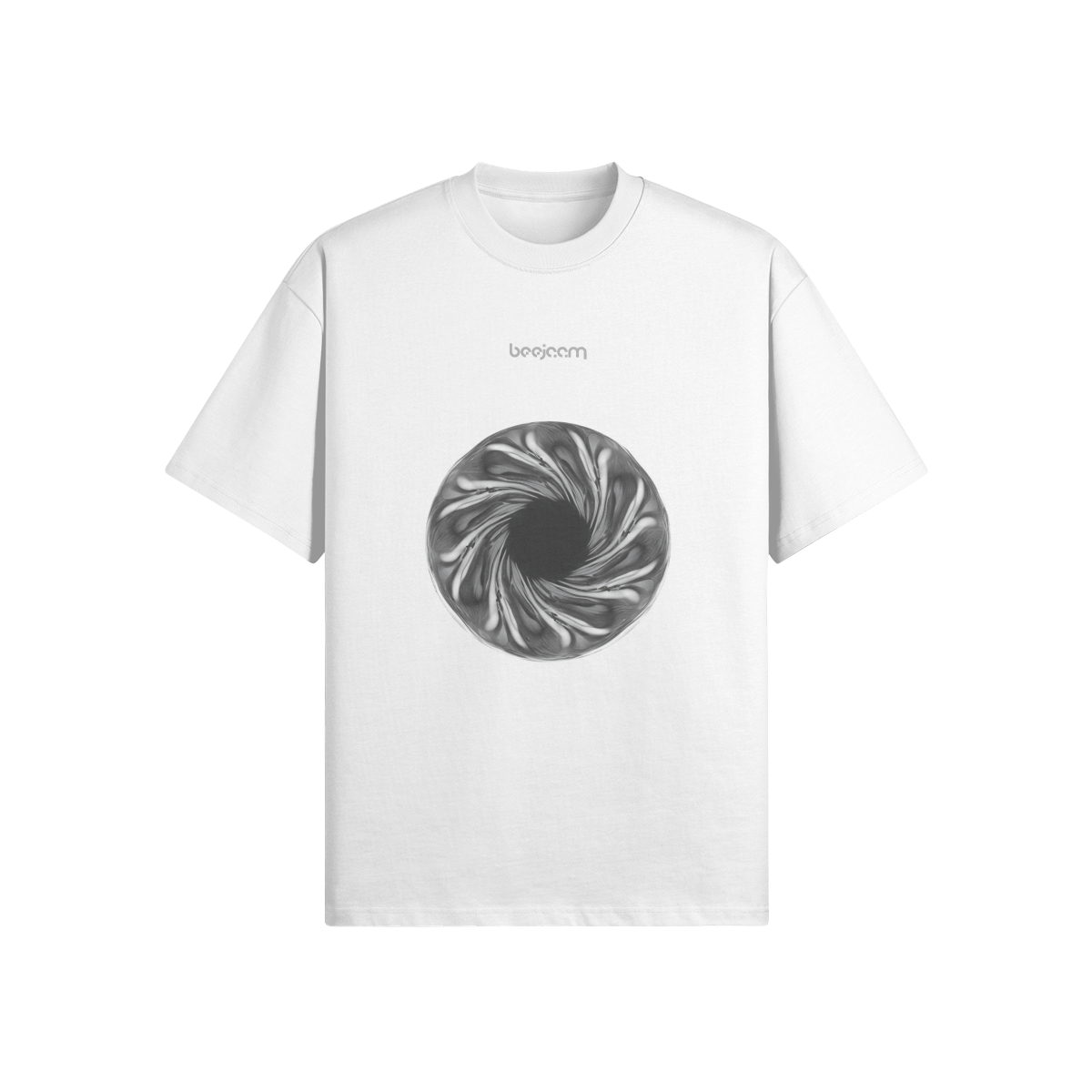 N°6005 | CERCLE D'AURA | T-SHIRT SURDIMENSIONNÉ | UNISEXE | ÉDITION LIMITÉE