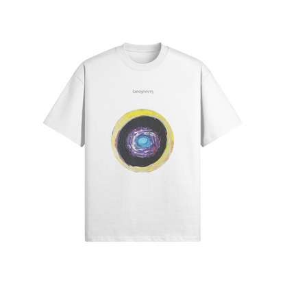 No.6025 | AURA CIRCLE | OVERSIZED TEE | UNISEX | LIMITED EDITION
