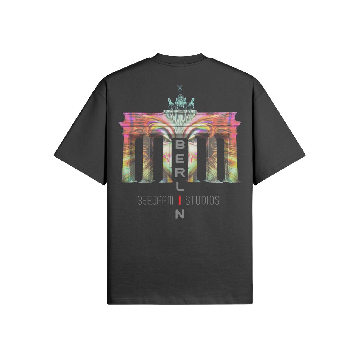 Nr. 7009 | DIE LICHTER DES BRANDENBURGER TOR | OVERSIZED T-SHIRT | UNISEX | LIMITIERTE AUFLAGE