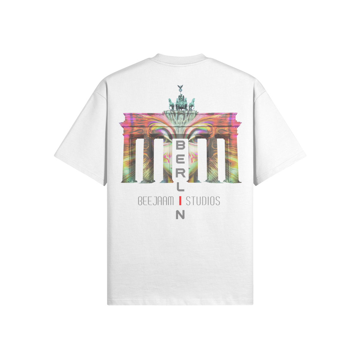 Nr. 7009 | DIE LICHTER DES BRANDENBURGER TOR | OVERSIZED T-SHIRT | UNISEX | LIMITIERTE AUFLAGE